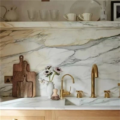 Calacatta Oro marmeren werkbladen